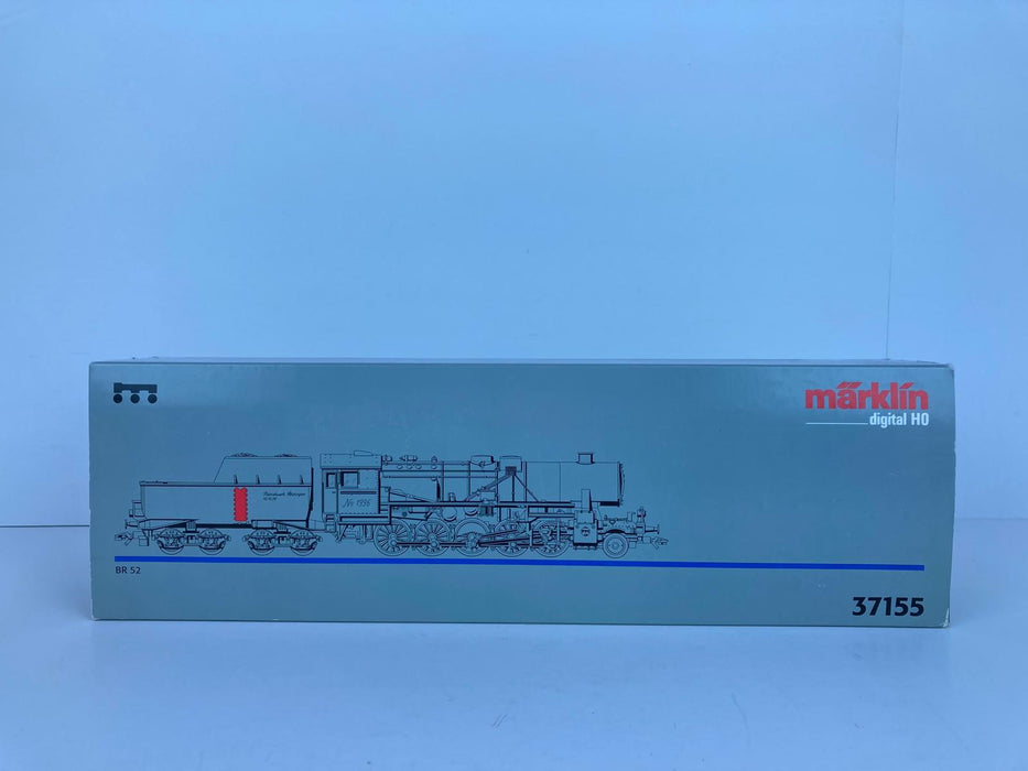 Märklin 37155 – Dampflokomotive BR 52 1996 „Betriebswerk Göppingen“ – DRG – MHI