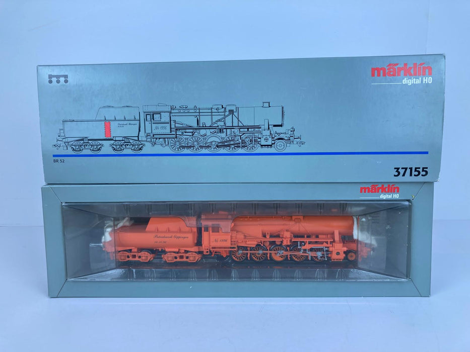 Märklin 37155 – Dampflokomotive BR 52 1996 „Betriebswerk Göppingen“ – DRG – MHI