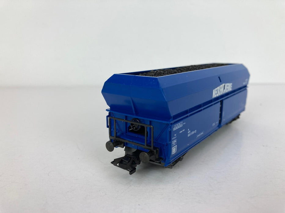 Märklin 84623 - Blauwe zelflosser 'Neckarwerke' - DB - Goederenwagon