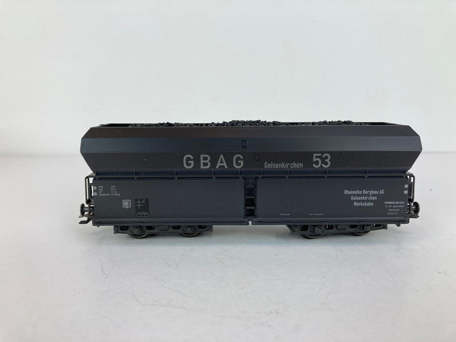 Märklin 48602 - Grijze Zelflosser 'GBAG' - DB - Goederenwagon