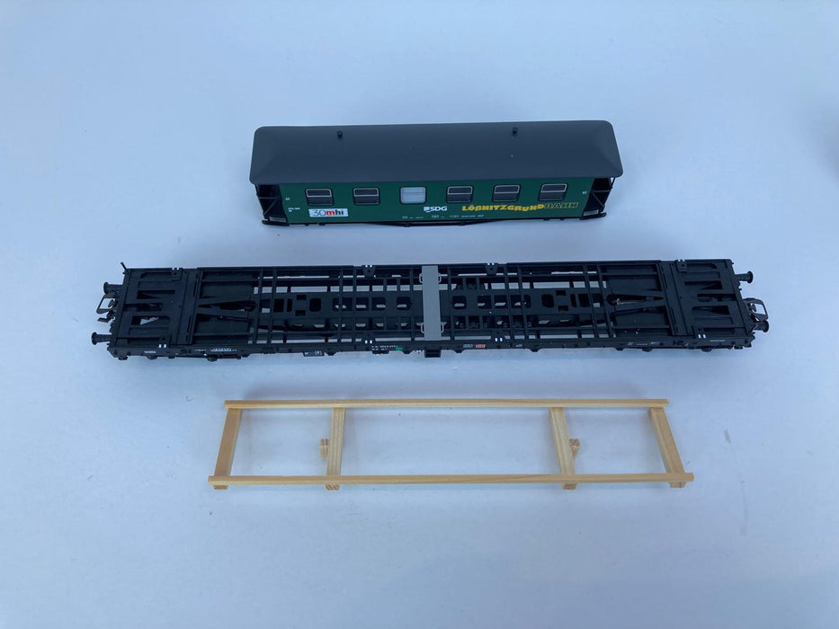 Märklin 47117 - Tragwagen Sgs 693 - Beladen met MHI Wagon