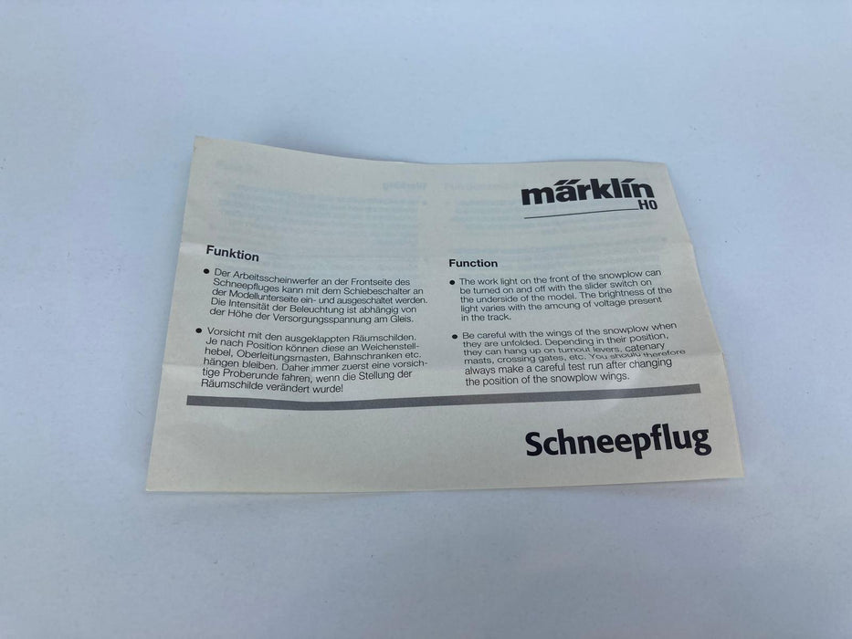 Märklin 46118 - Sneeuwschuiver / Sneeuwploeg - "Klima" - DB