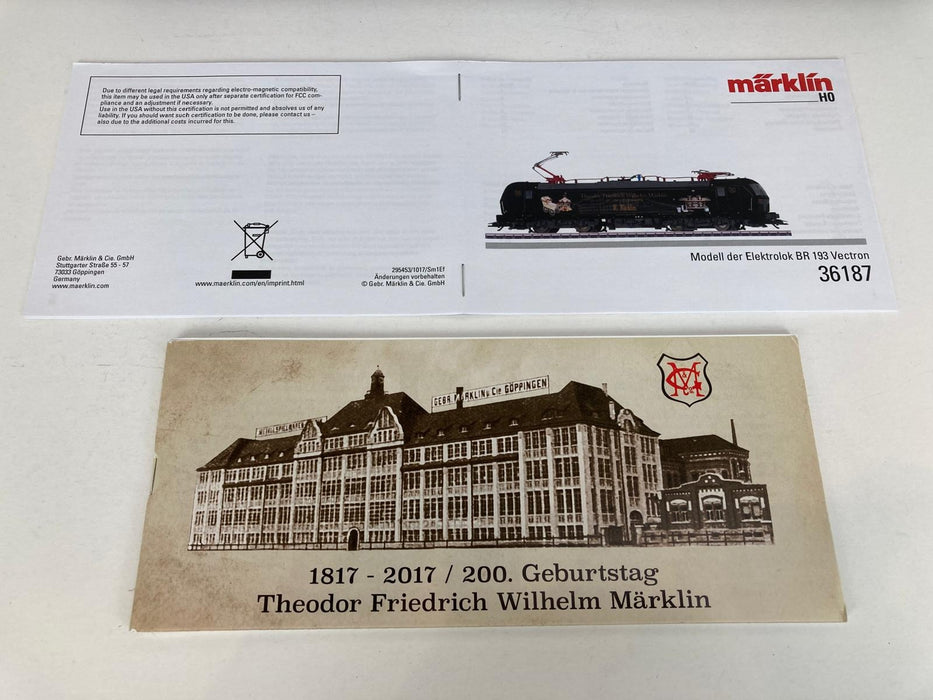 Märklin 36187 - INSIDER - BR 193 "Vectron" - Märklin Special