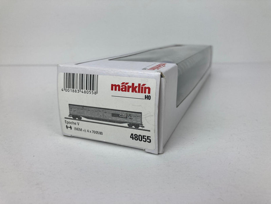 Märklin 48055 - Sliding wall wagon large volume "Habbiillns" - SBB Cargo