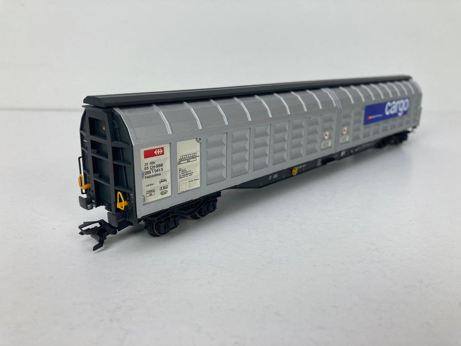 Märklin 48055 - Sliding wall wagon large volume "Habbiillns" - SBB Cargo