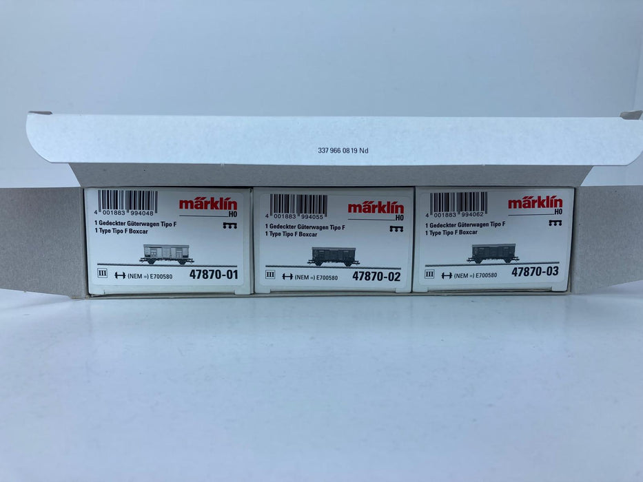 Märklin 47870 - Set of Italian Freight Wagons (FS)