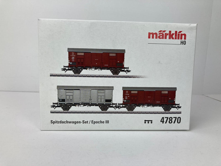 Märklin 47870 - Set of Italian Freight Wagons (FS)