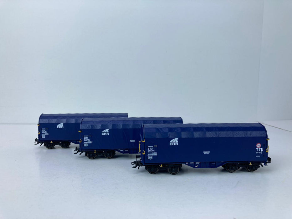 Märklin 47214 - Set of 3 sliding wall wagons - European Rail