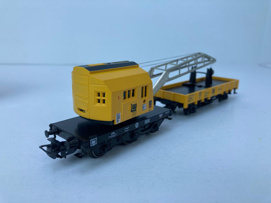 Märklin 46715 – Digital "Krupp-Ardelt 10t" Mountain Crane Set – DB AG