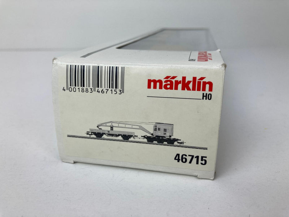 Märklin 46715 – Digital "Krupp-Ardelt 10t" Mountain Crane Set – DB AG