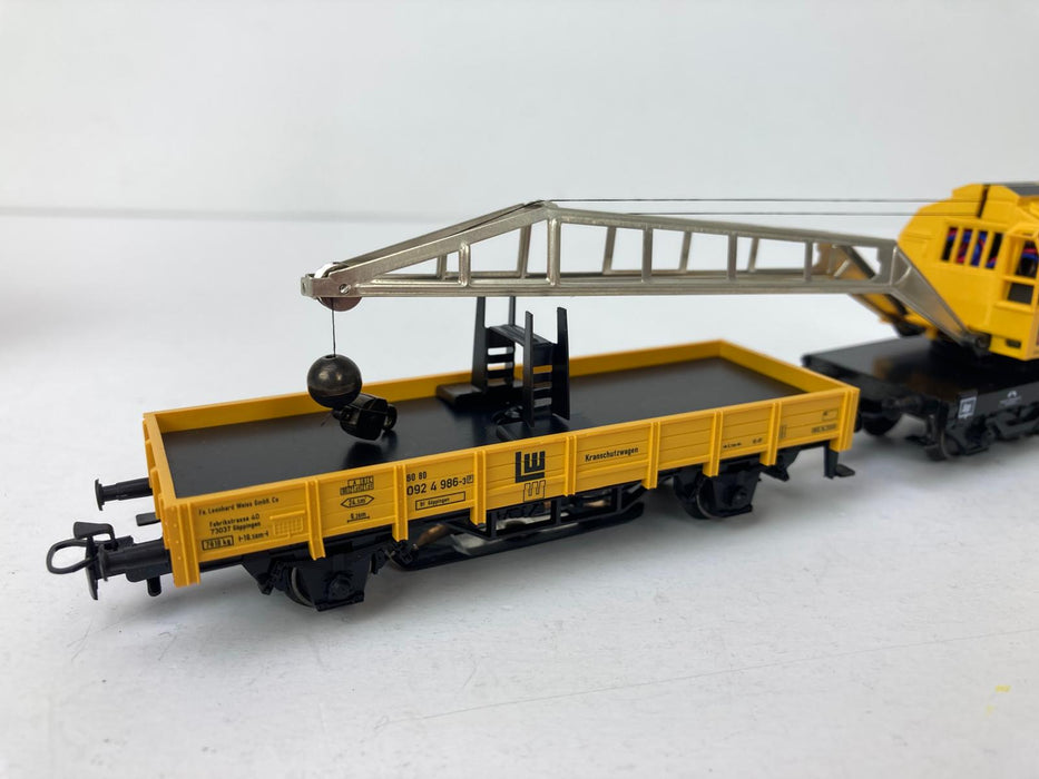 Märklin 46715 – Digital "Krupp-Ardelt 10t" Mountain Crane Set – DB AG
