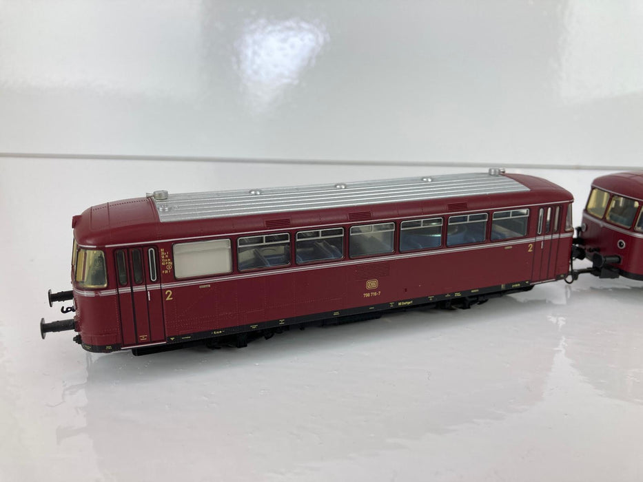 Märklin 39980 - Railbus met Stuurstandrijtuig - DB BR 798 + 998