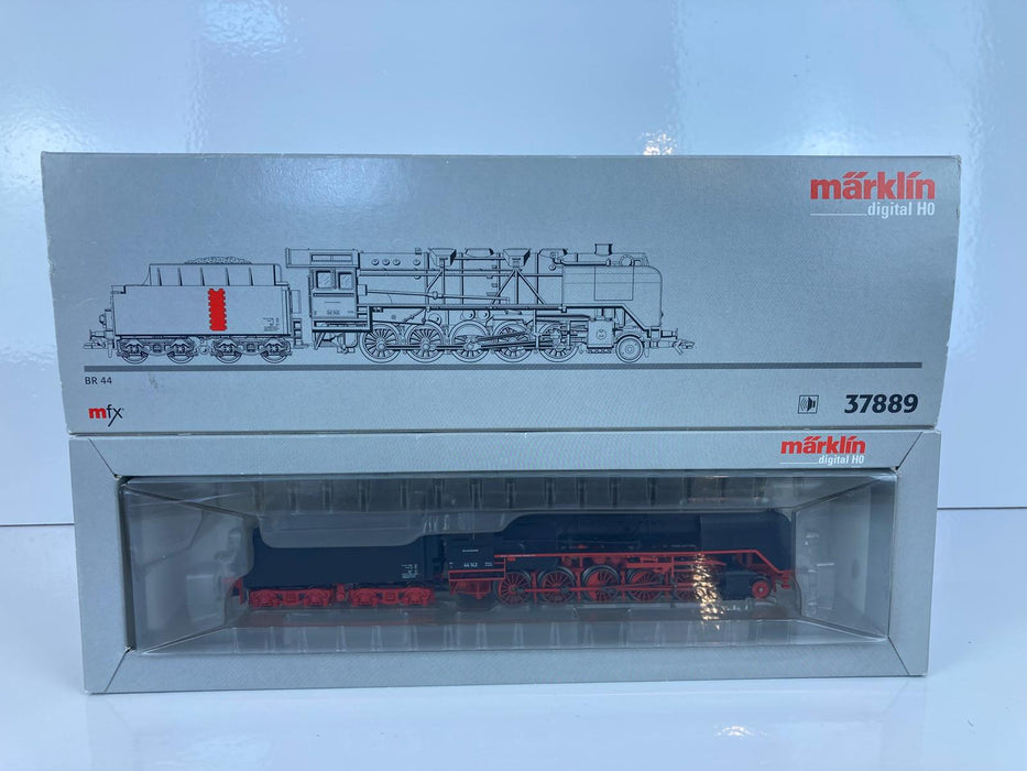 Märklin 37889 - Zware Stoomlocomotief - BR 44 DB - MFX + Sound