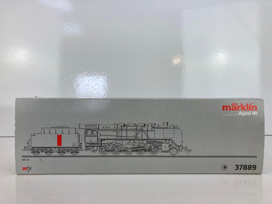 Märklin 37889 - Zware Stoomlocomotief - BR 44 DB - MFX + Sound