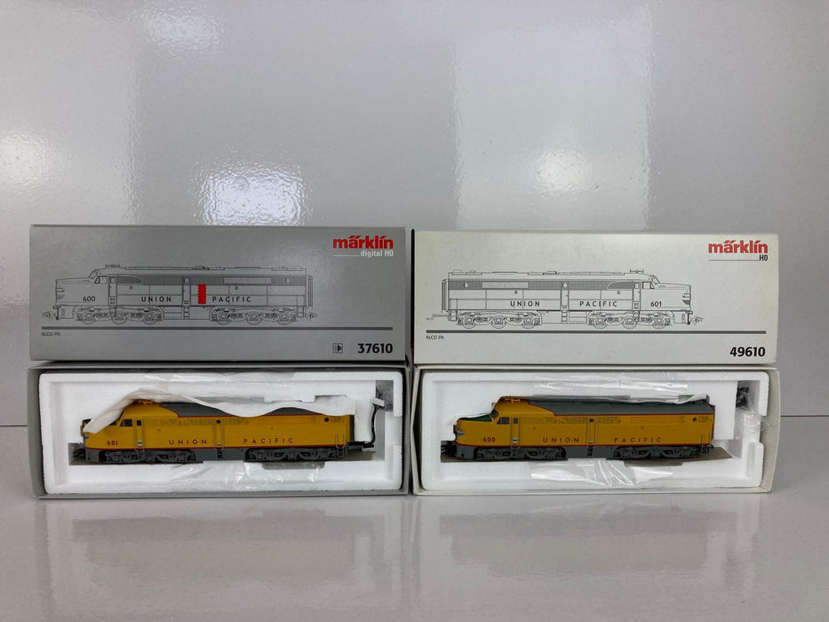 Märklin 37610 + 49610 - US Set - Union Pacific - "ALCO PA" Dubbeltractie