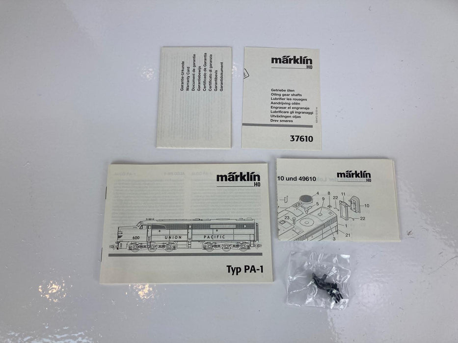 Märklin 37610 + 49610 - US Set - Union Pacific - "ALCO PA" Dubbeltractie
