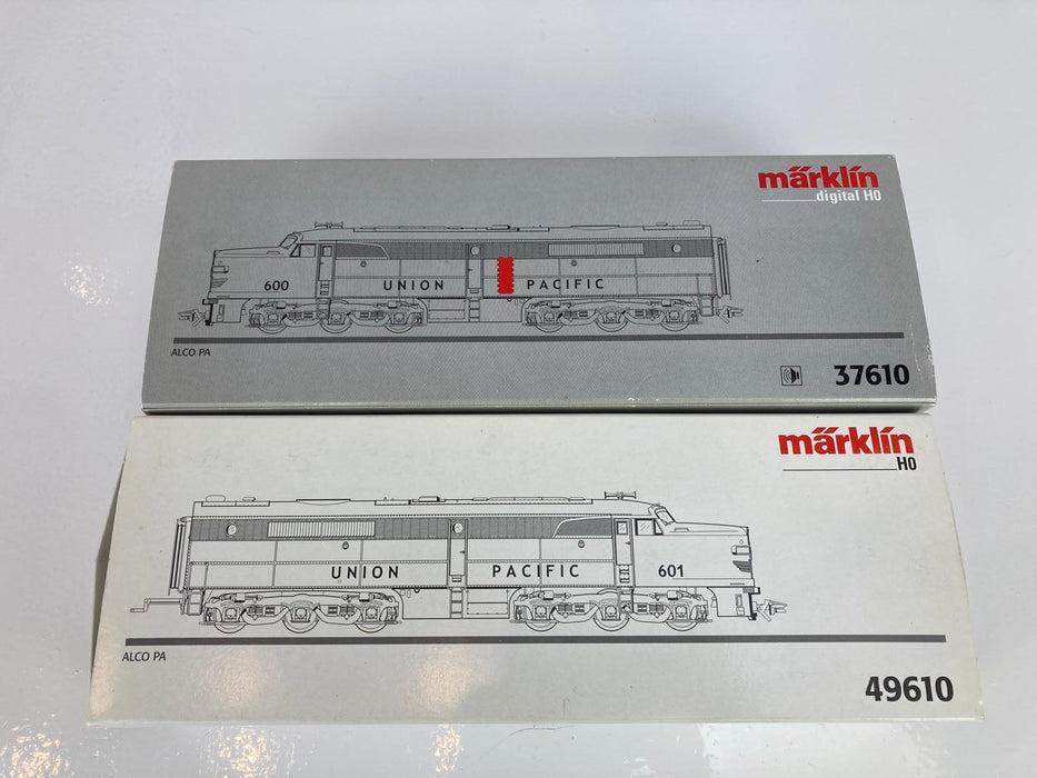 Märklin 37610 + 49610 - US Set - Union Pacific - "ALCO PA" Dubbeltractie