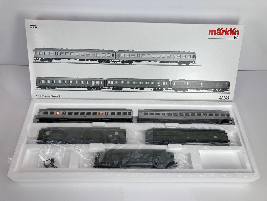 Märklin 42269 - Set Sneltreinrijtuigen - E554 - Winter 1964/65 - INSIDER