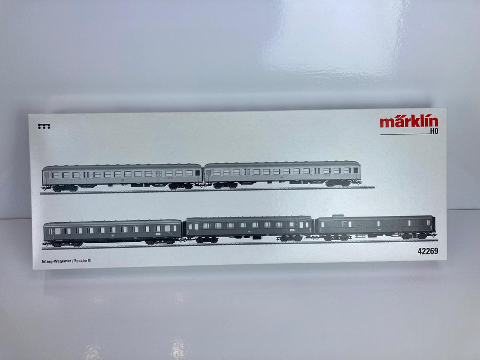 Märklin 42269 - Set Sneltreinrijtuigen - E554 - Winter 1964/65 - INSIDER