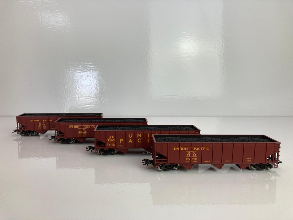 Märklin 45800 - Set 4 x Amerikaanse Stortgoedwagens - "Hopper Cars" - Union Pacific