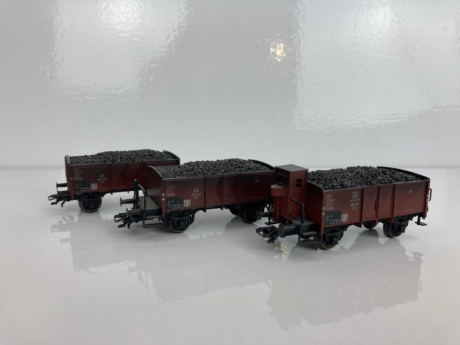 Märklin 46030 - Set Open Goederenwagons - O 02 en O 11 - DB