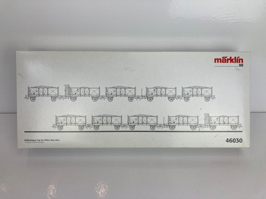 Märklin 46030 - Set Open Goederenwagons - O 02 en O 11 - DB