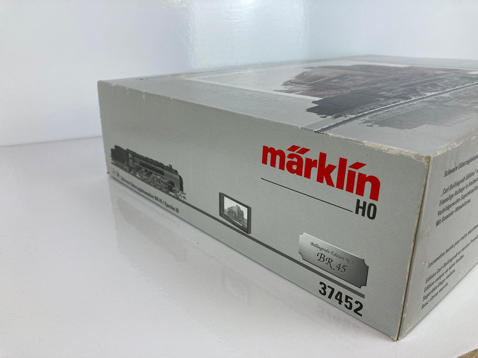 Märklin 37452 - Zware Stoomlocomotief - BR 45 DB - Göttingen - Bellingrodt