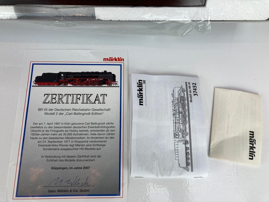 Märklin 37452 - Zware Stoomlocomotief - BR 45 DB - Göttingen - Bellingrodt