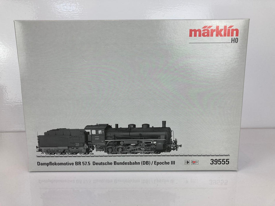 Märklin 39555 – DR BR 57.5 Stoomlocomotief – Store Model – MFX+ & Sound