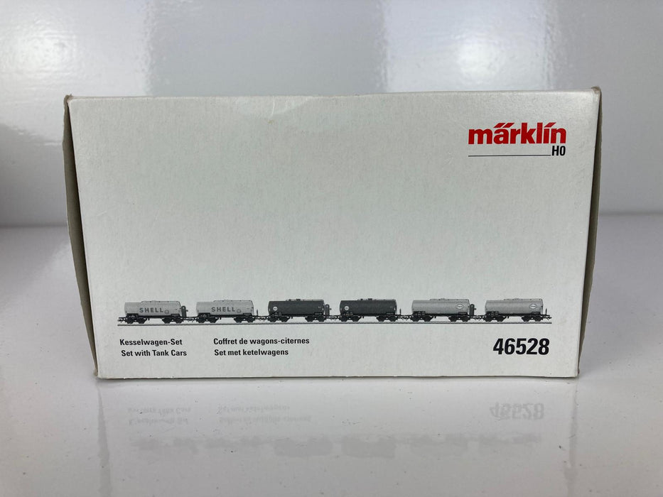 Märklin 46528 - Ketelwagen Set DB - Shell, Esso, DEA