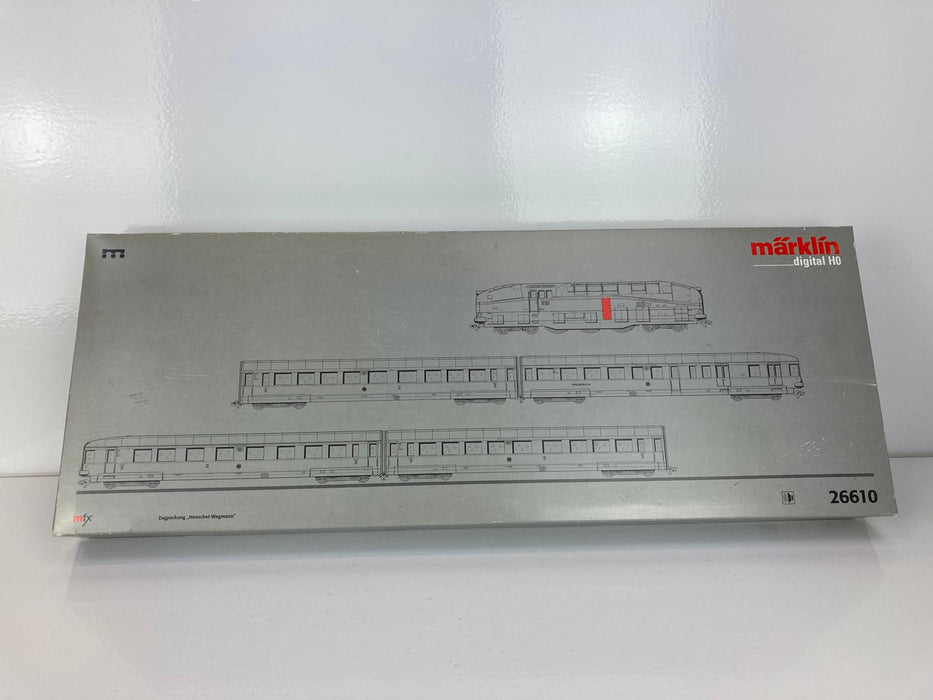 Märklin 26610 - Treinset 4-delig - "Henschel-Wegmann" - BR 61 - DRG