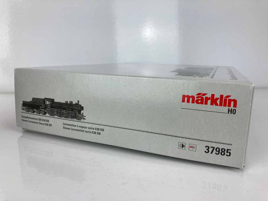 Märklin 37985 - BR 38 DB - Weathered - Personentrein Stoomlocomotief (P8)