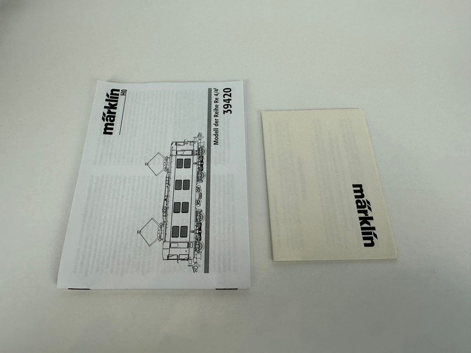 Märklin 39420 - Elektrische Locomotief - SBB Re 4/4 - Groen - MFX + Sound