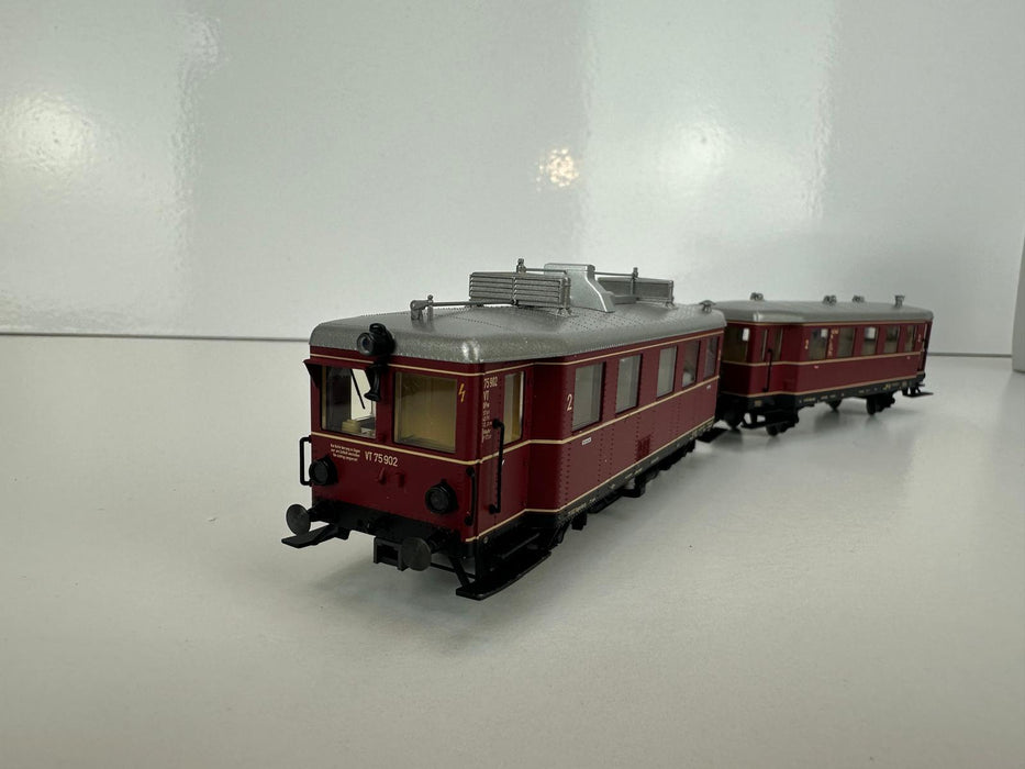 Märklin 37705 - Dieseltreinstel - VT 75.9 met Wagon - DB - MFX + Sound