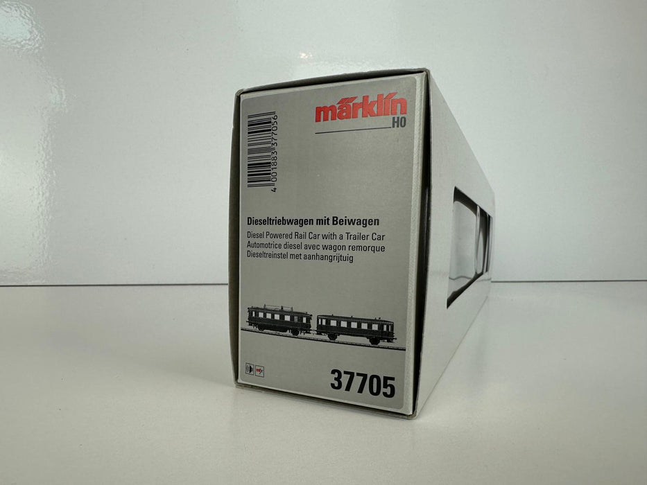 Märklin 37705 - Dieseltreinstel - VT 75.9 met Wagon - DB - MFX + Sound