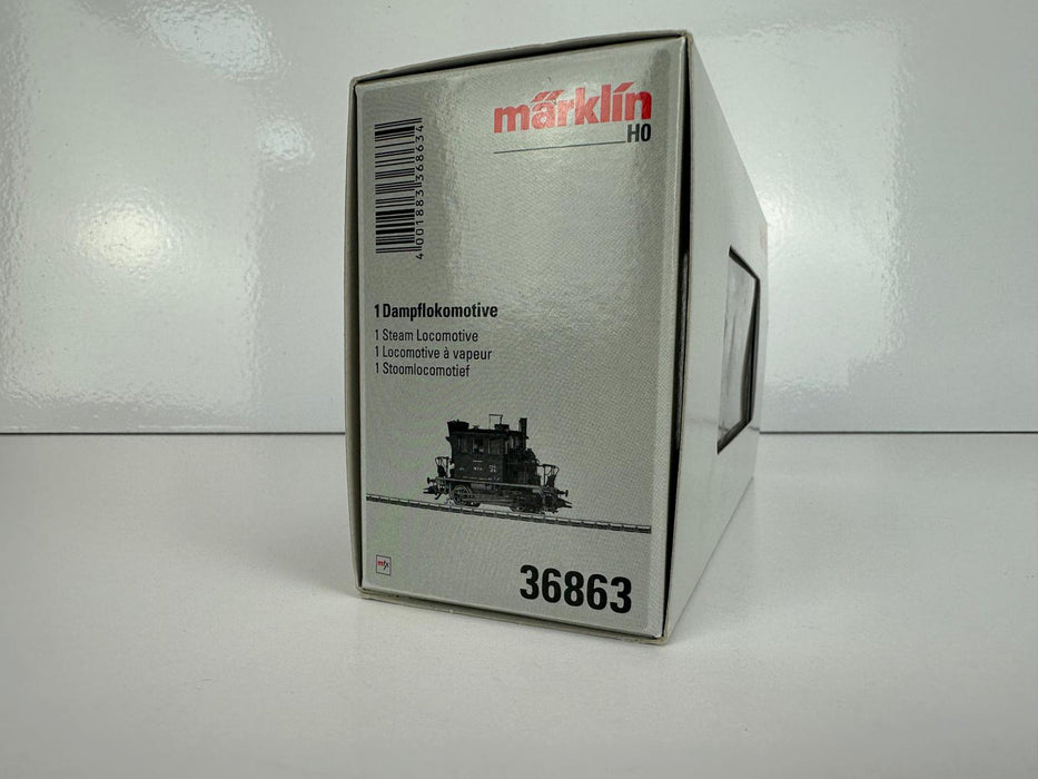 Märklin 36863 - BR 98.3 DB - PtL 2/2 - "Glaskasten" - MFX