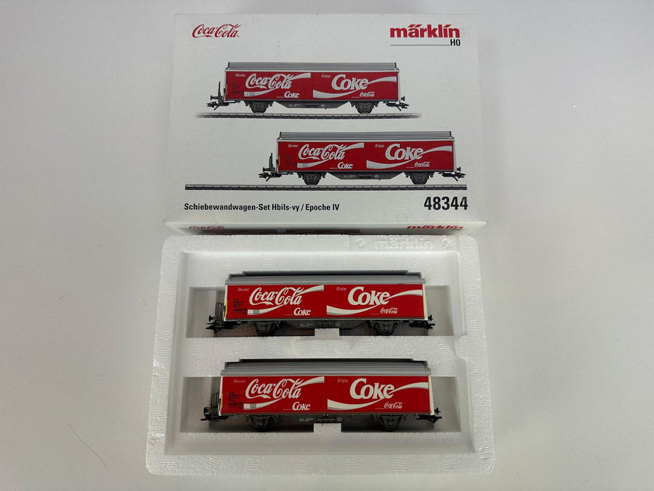 Märklin 48344 - Set Goederenwagons - "Coca-Cola" - SBB / CFF / FFS