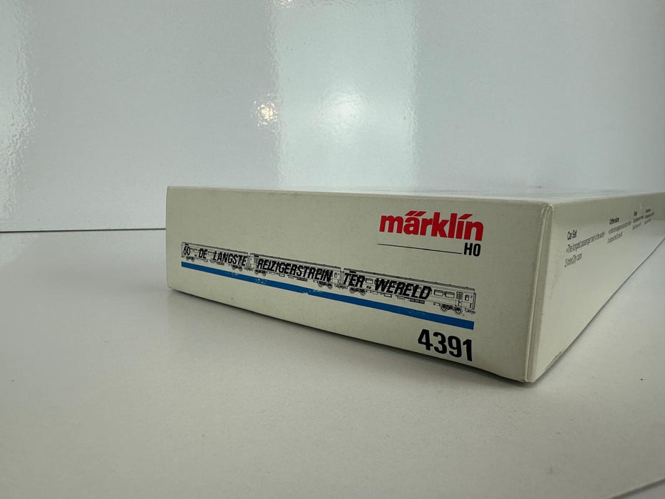 Märklin 4391 - Set Sneltreinrijtuigen - NS - "De Langste Reizigerstrein Ter Wereld"