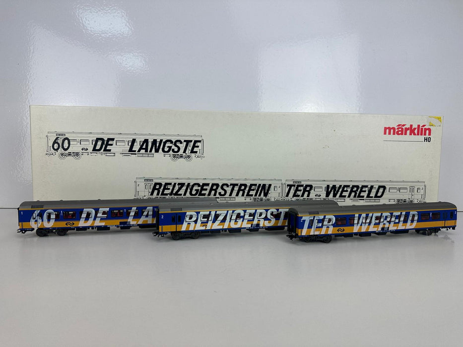 Märklin 4391 - Set Sneltreinrijtuigen - NS - "De Langste Reizigerstrein Ter Wereld"
