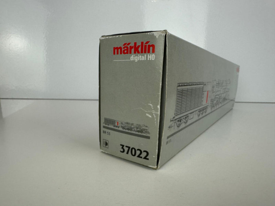 Märklin 37022 - BR 53.0 - DRG - MFX + Sound - "Borsig 1943" - Grijs