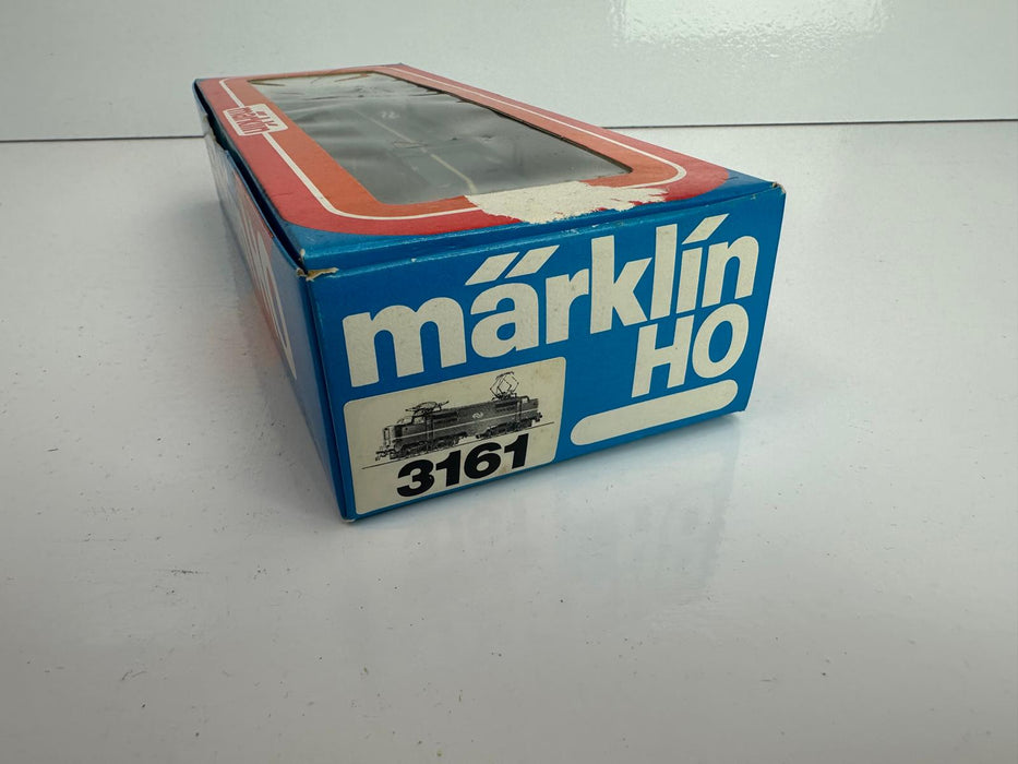 Märklin 3161 - Elektrische Locomotief - NS 1202 met Logo - Blauw - Digitaal MFX