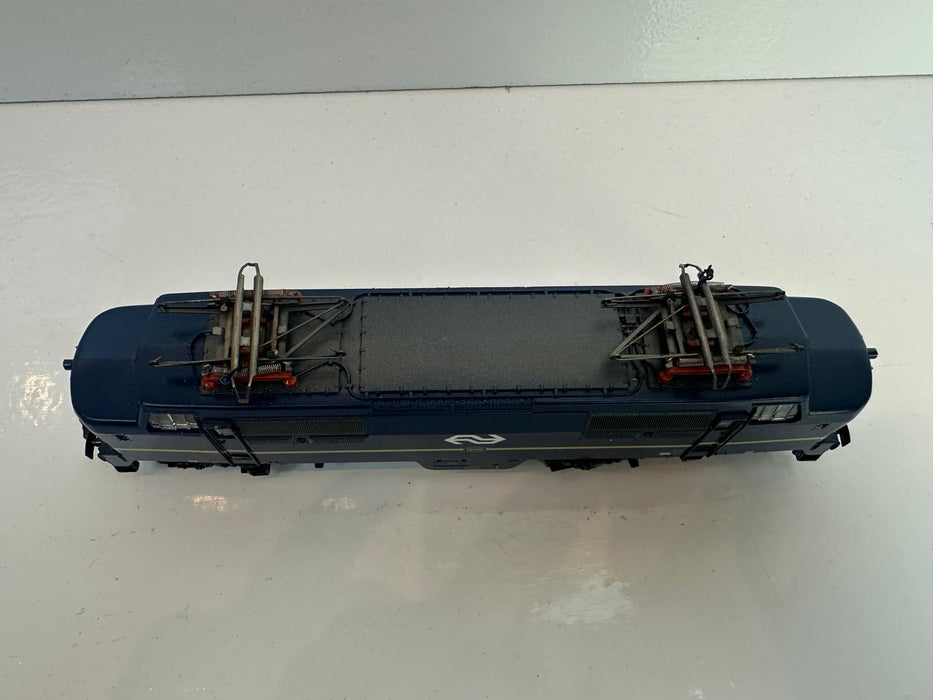 Märklin 3161 - Elektrische Locomotief - NS 1202 met Logo - Blauw - Digitaal MFX