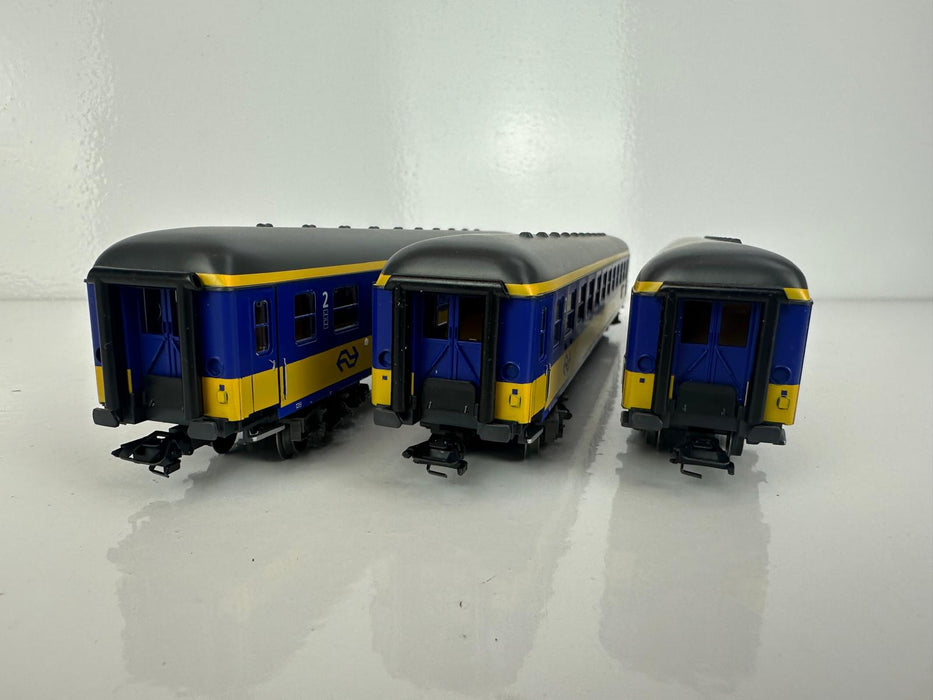 Märklin 42903 - Set 3x Rijtuigen ICK-A - Intercity - NS