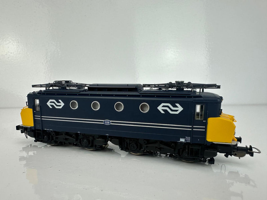 Piko 21665 - Elektrische Locomotief - NS 1138 - Geel Blauw - AC Digitaal + Sound