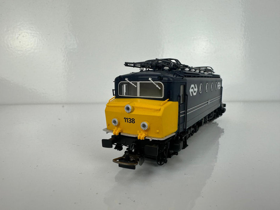 Piko 21665 - Elektrische Locomotief - NS 1138 - Geel Blauw - AC Digitaal + Sound