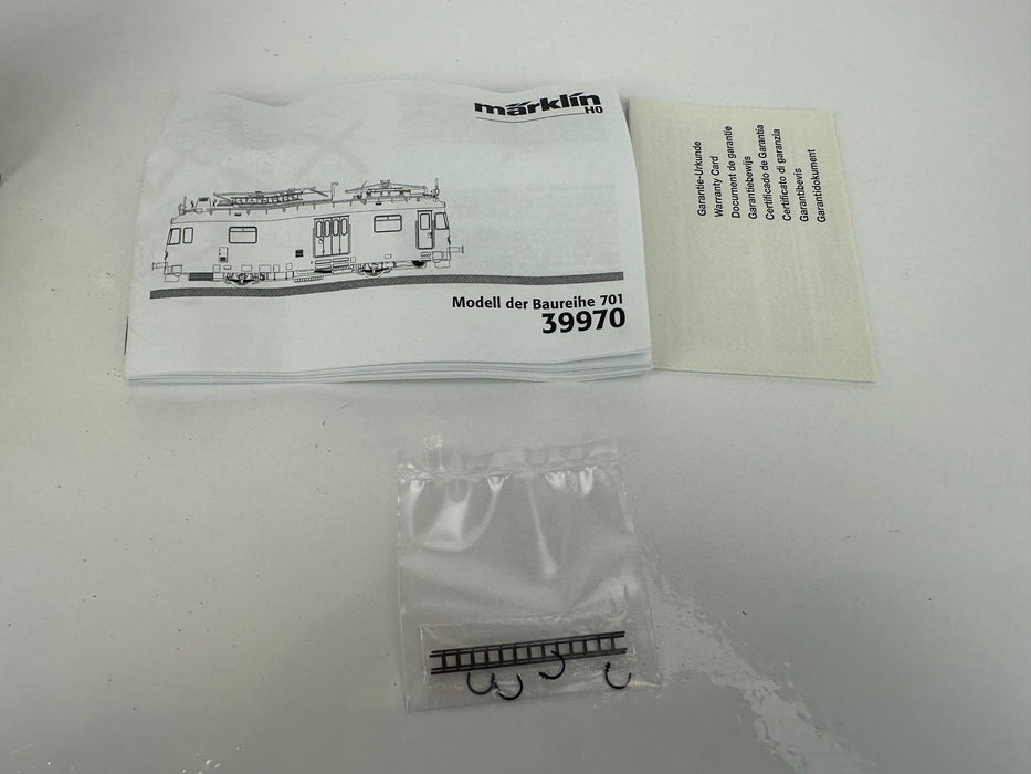 Märklin 39970 - Bovenleiding Onderhoudsvoertuig - BR 701 DB - C-Sinus MFX Sound
