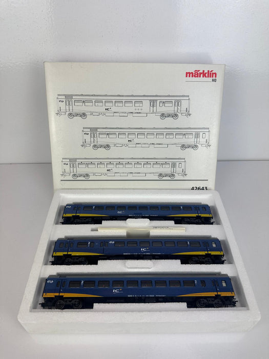 Märklin 42643 - Set 3x Rijtuigen - Intercity Plus IC+ - NS