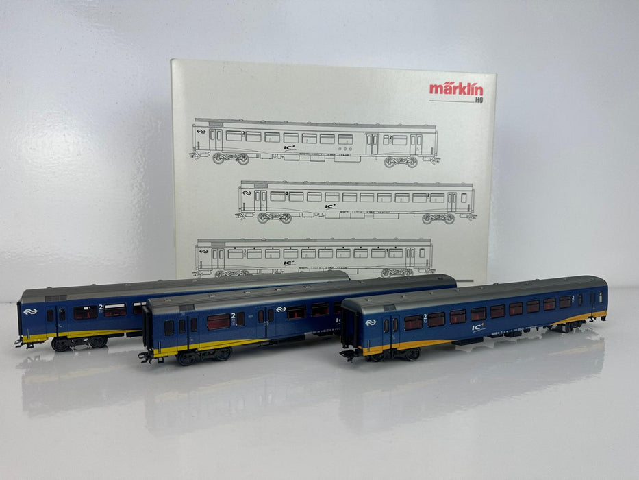 Märklin 42643 - Set 3x Rijtuigen - Intercity Plus IC+ - NS
