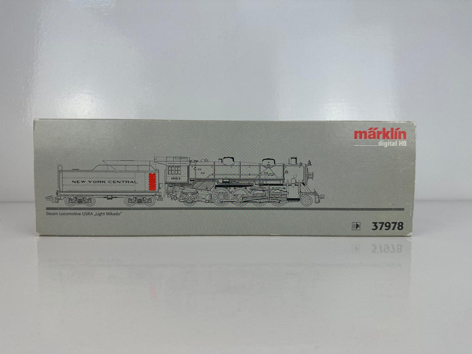 Märklin 37978 – Stoomlocomotief met Tender - Mikado - New York Central - Weathered