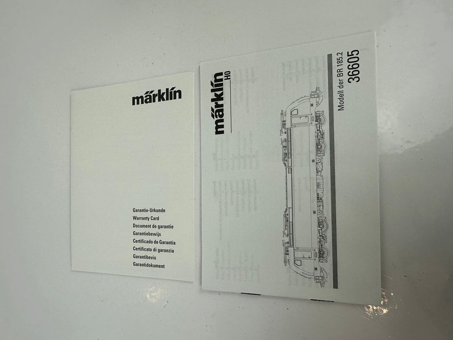 Märklin 36605 - Elektrische Locomotief - BR 185.5 - SBB - Crossrail - TRAXX